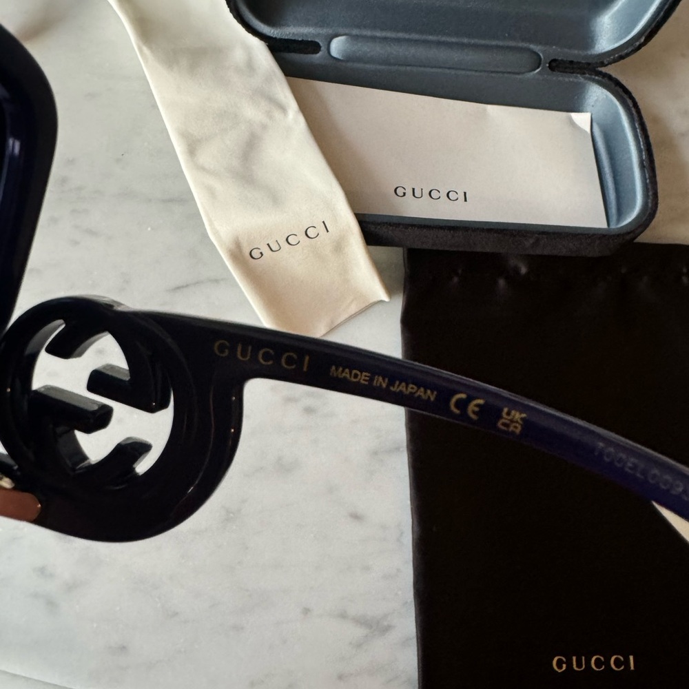 New Gucci oversized Sunglasses - Picture 10 of 12